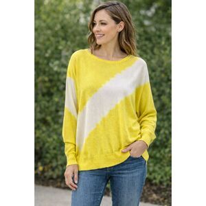 Philosophy Size XL Lily Bulb /White Star Pullover Bat Sleeve Spring Sweater #2